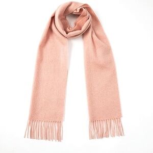 Villand 100% Cashmere Scarf with Fringed Edges